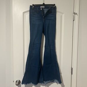 Judy Blue Dark Blue Flare Jeans